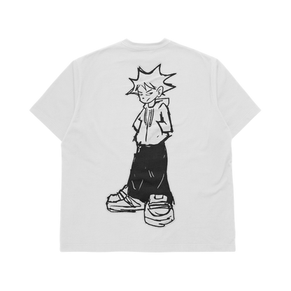 WHITE [KID] TEE